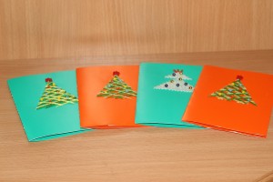Оригинальные новогодние открытки своими руками
